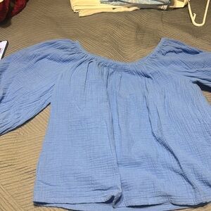 Size small Tommy Bahama Blue shirt
